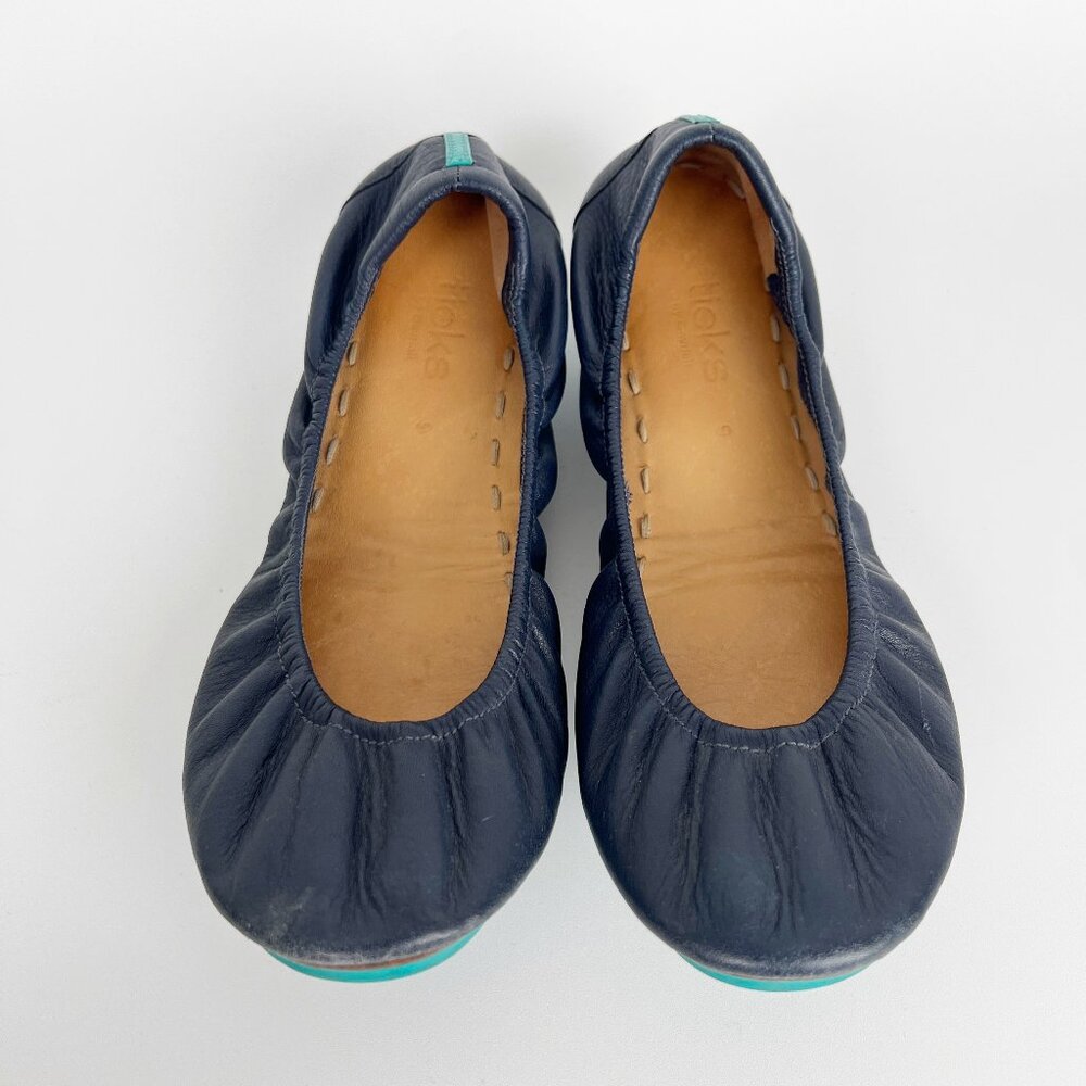 Tieks Foldable Ballet Flat Leather Slip On Travel Shoe Minimalist Comfortable - Picture 7 of 16